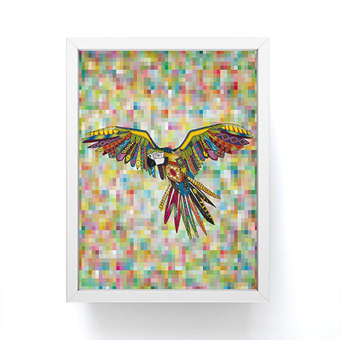 Sharon Turner Harlequin Parrot Framed Mini Art Print