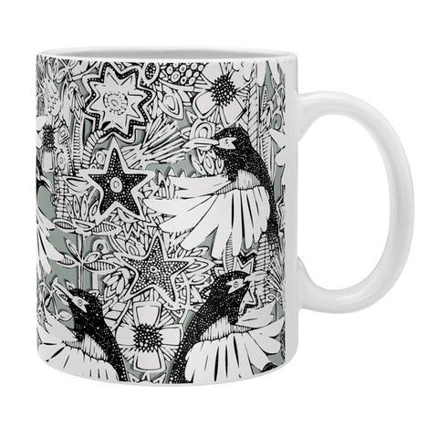 Sharon Turner Hummingbird Heaven Silver Coffee Mug