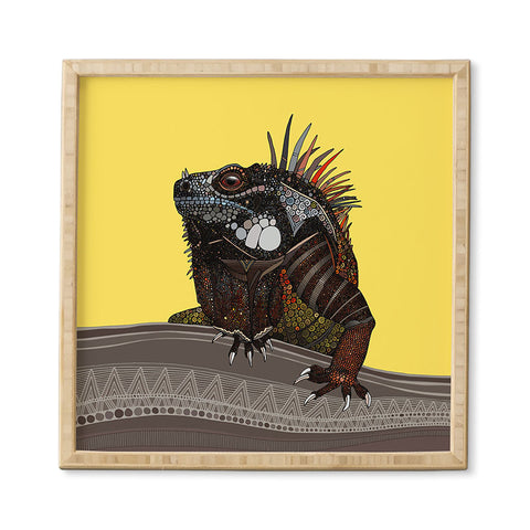 Sharon Turner iguana Framed Wall Art