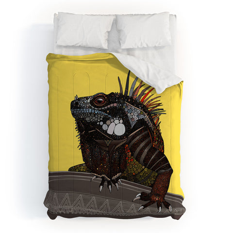 Sharon Turner iguana Comforter