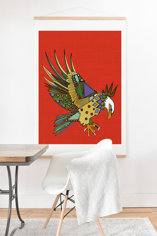 Sharon Turner jewel eagle Art Print And Hanger