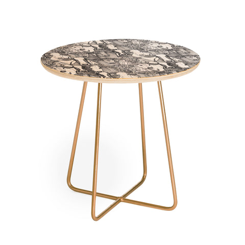 Sharon Turner just cattle Round Side Table
