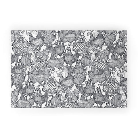 Sharon Turner just chickens Welcome Mat