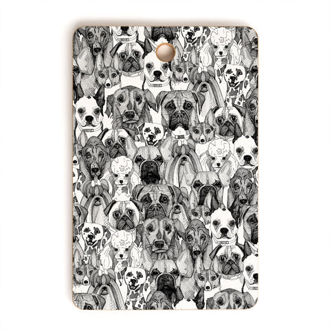 Sharon Turner just dogs Cutting Board Rectangle