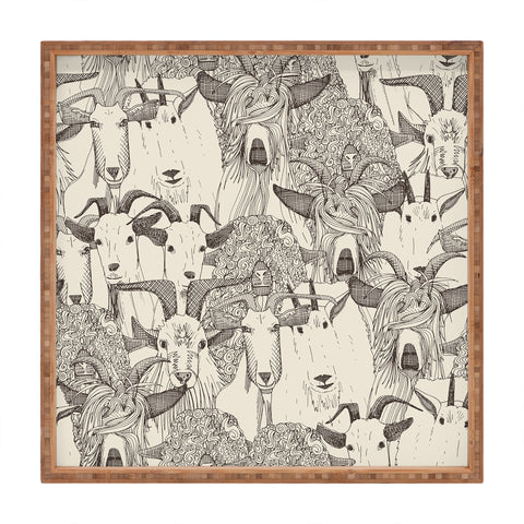 Sharon Turner just goats Square Tray