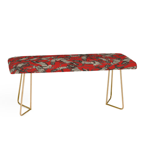 Sharon Turner just lizards red Bench