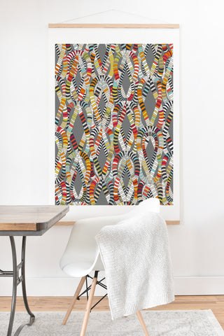 Sharon Turner knot drop Art Print And Hanger