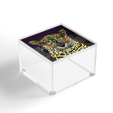 Sharon Turner Leopard Queen Acrylic Box