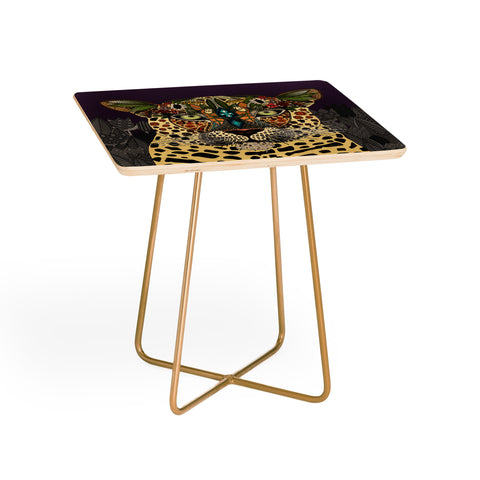 Sharon Turner Leopard Queen Side Table