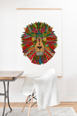 Sharon Turner lion Art Print And Hanger