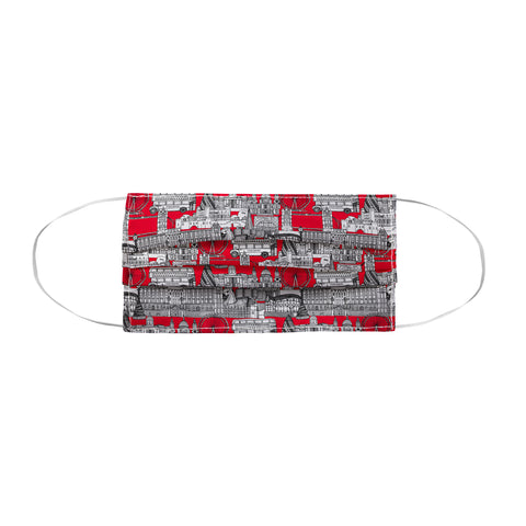 Sharon Turner London toile red Face Mask