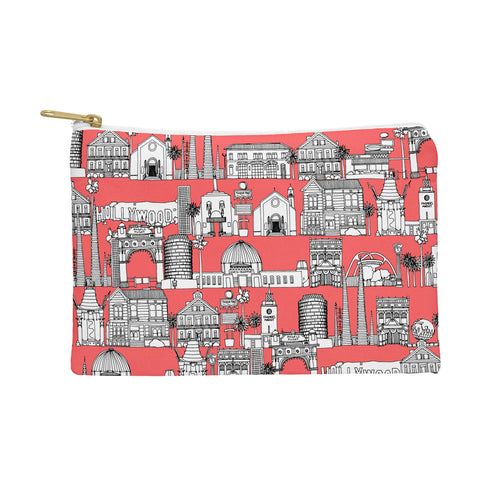 Sharon Turner Los Angeles Coral Pouch
