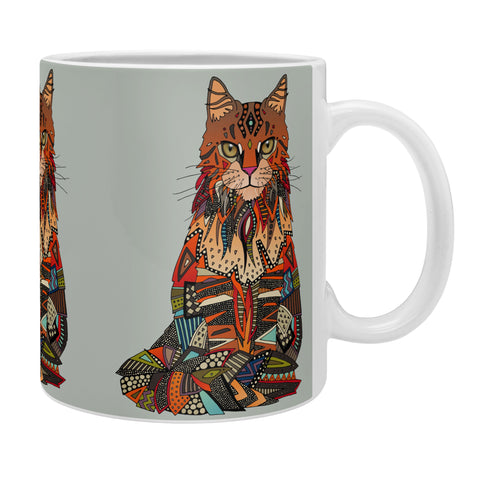 Sharon Turner maine coon cat mercury Coffee Mug
