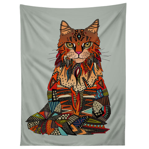 Sharon Turner maine coon cat mercury Tapestry