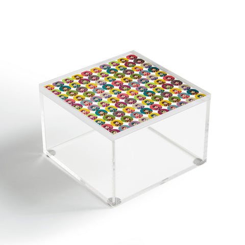 Sharon Turner Matryoshka Candy Polka Acrylic Box