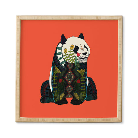 Sharon Turner panda Framed Wall Art