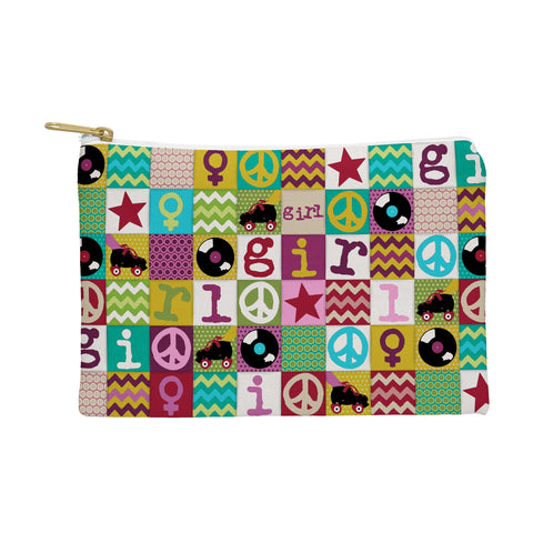 Sharon Turner Patch Girl Pouch