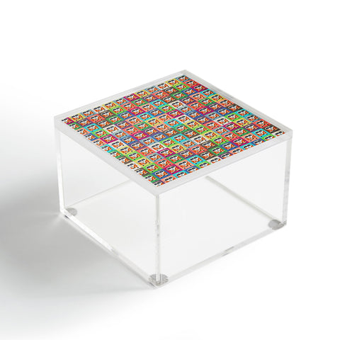Sharon Turner Peace Campers Acrylic Box