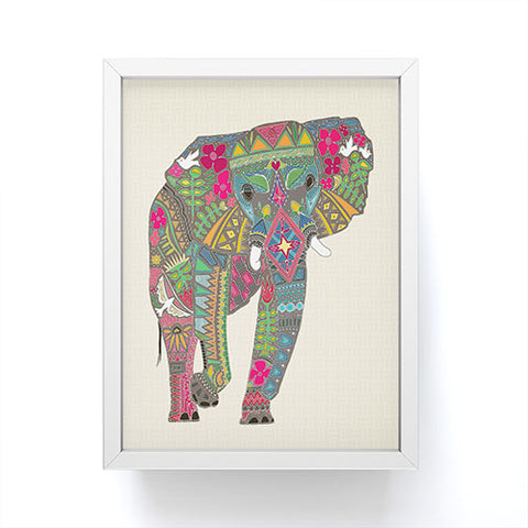Sharon Turner Peace Elephant Framed Mini Art Print