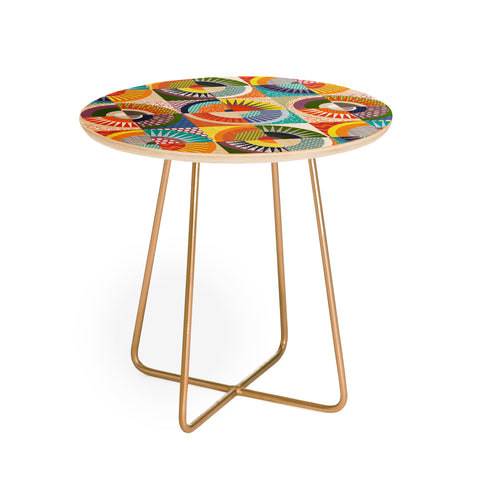 Sharon Turner Seaview Beauty Round Side Table