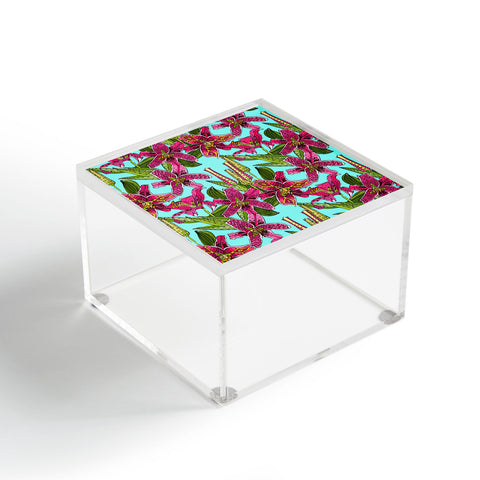 Sharon Turner Stargazer Lilies Acrylic Box