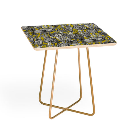 Sharon Turner tulip decay chartreuse Side Table