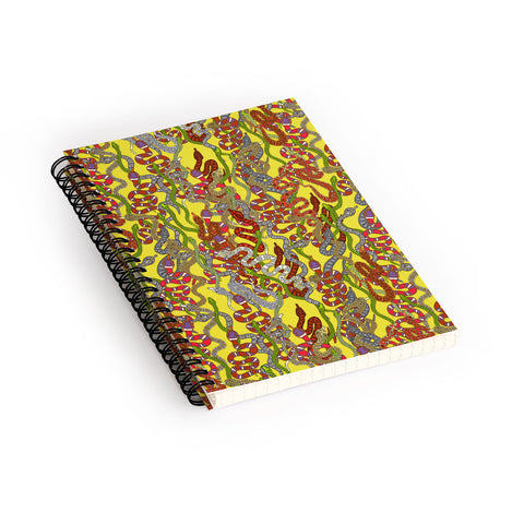 Sharon Turner Year Of The Snake Spiral Notebook