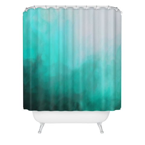 Shaylen Broughton Blue Oblivion Shower Curtain