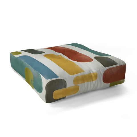 Sheila Wenzel-Ganny Bold Strokes Floor Pillow Square