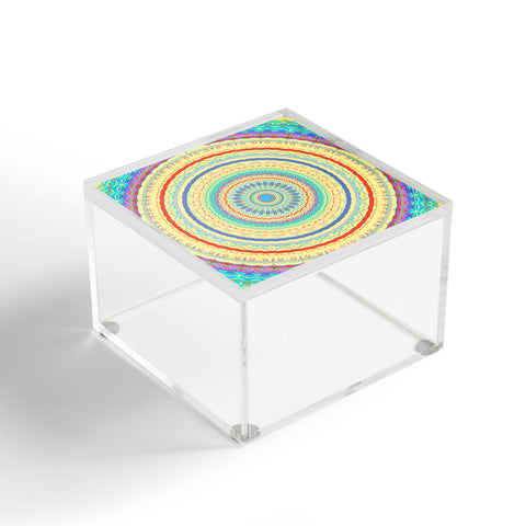 Sheila Wenzel-Ganny Colorful Fun Mandala Acrylic Box