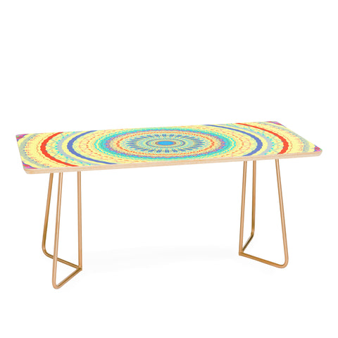 Sheila Wenzel-Ganny Colorful Fun Mandala Coffee Table