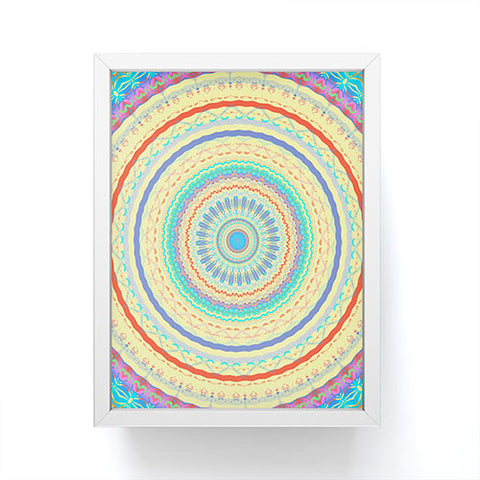 Sheila Wenzel-Ganny Colorful Fun Mandala Framed Mini Art Print