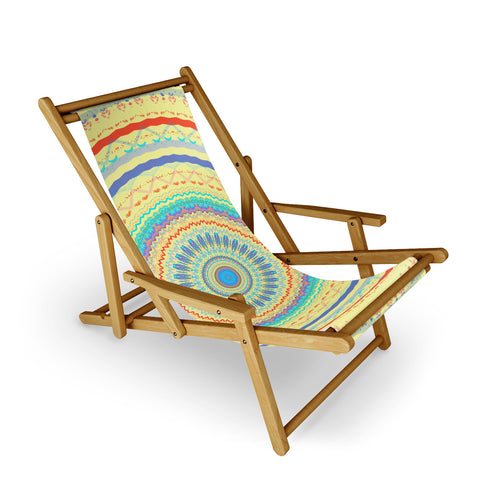 Sheila Wenzel-Ganny Colorful Fun Mandala Sling Chair