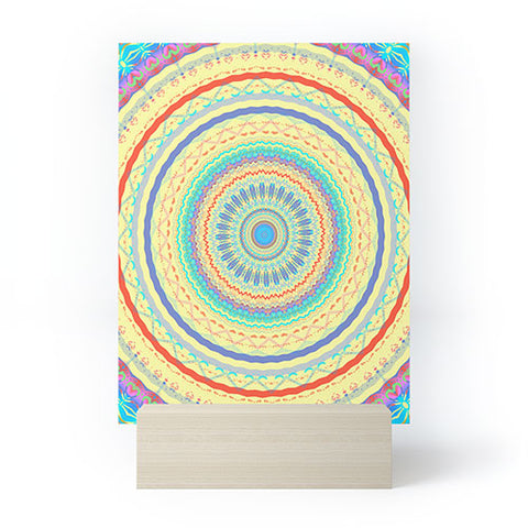 Sheila Wenzel-Ganny Colorful Fun Mandala Mini Art Print