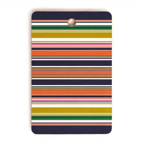 Sheila Wenzel-Ganny Contemporary Bold Stripes Cutting Board Rectangle