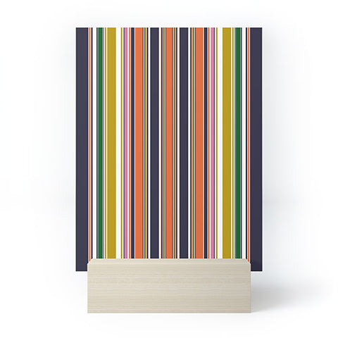 Sheila Wenzel-Ganny Contemporary Bold Stripes Mini Art Print
