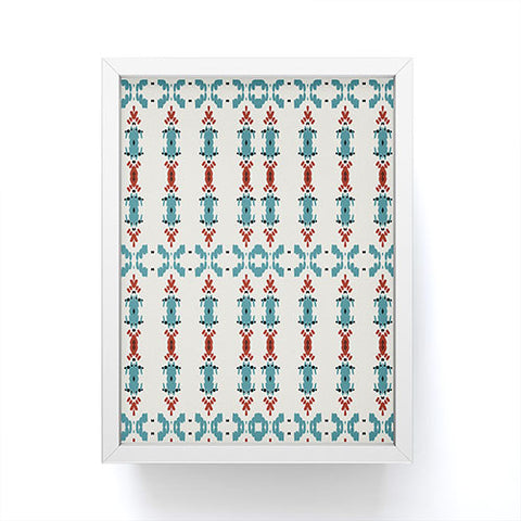 Sheila Wenzel-Ganny Cross Stitch Tribal Framed Mini Art Print