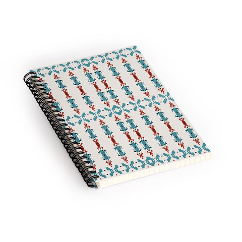Sheila Wenzel-Ganny Cross Stitch Tribal Spiral Notebook