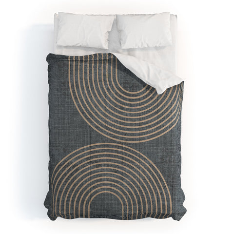 Sheila Wenzel-Ganny Grunge Minimalist Abstract Comforter