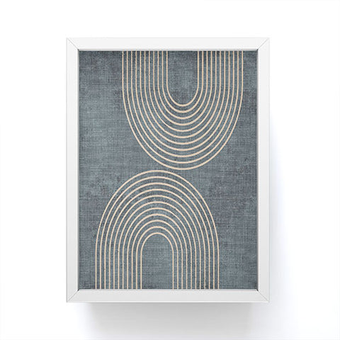 Sheila Wenzel-Ganny Grunge Minimalist Abstract Framed Mini Art Print