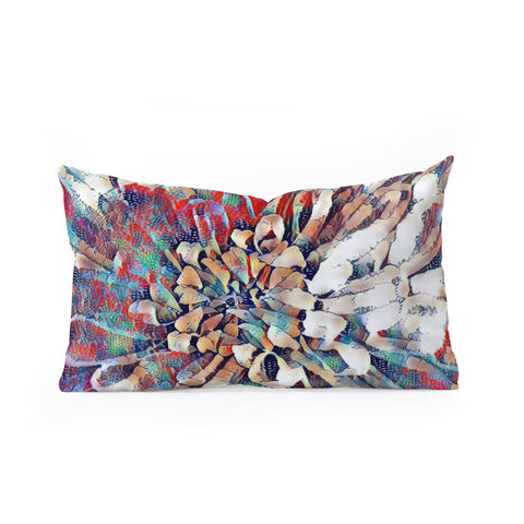 Sheila Wenzel-Ganny Japanese Inspired Lily Oblong Throw Pillow