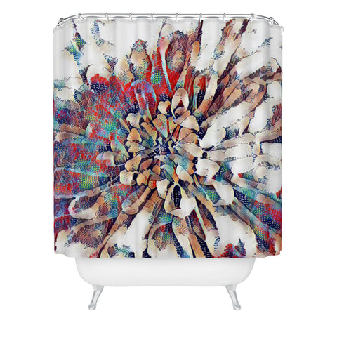 Sheila Wenzel-Ganny Japanese Inspired Lily Shower Curtain