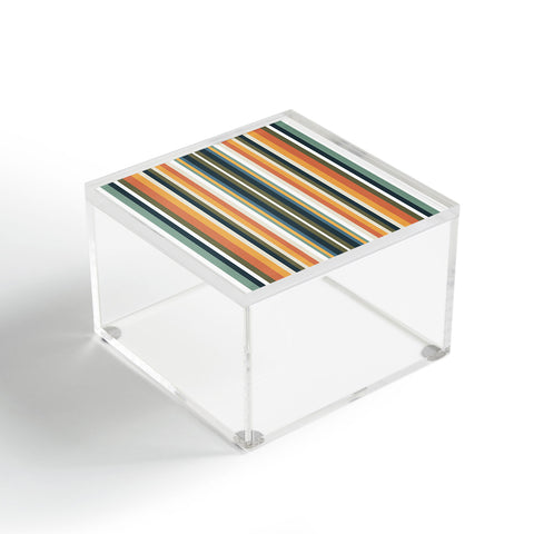 Sheila Wenzel-Ganny Mid Century Stripes Acrylic Box