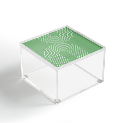 Sheila Wenzel-Ganny Mint Green Minimalist Acrylic Box