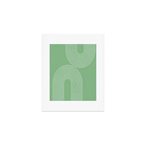 Sheila Wenzel-Ganny Mint Green Minimalist Art Print