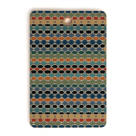 Sheila Wenzel-Ganny Moroccan Braided Abstract Cutting Board Rectangle