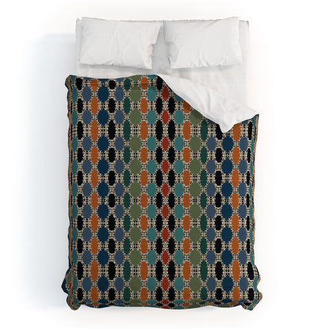Sheila Wenzel-Ganny Moroccan Braided Abstract Duvet Cover