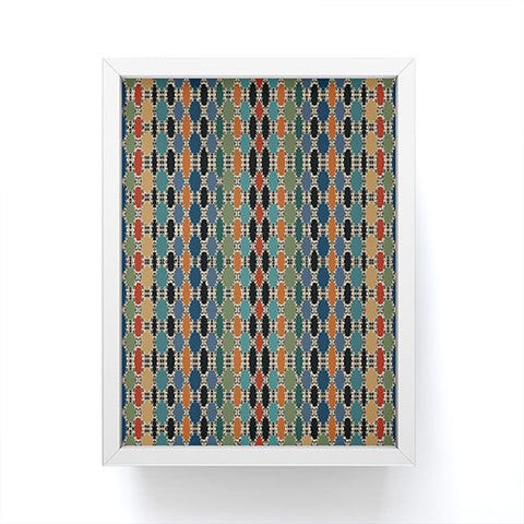 Sheila Wenzel-Ganny Moroccan Braided Abstract Framed Mini Art Print
