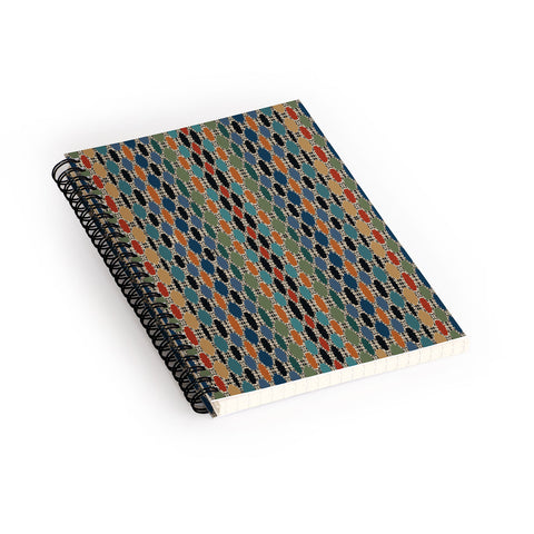 Sheila Wenzel-Ganny Moroccan Braided Abstract Spiral Notebook