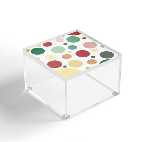 Sheila Wenzel-Ganny Pastel Circle Pattern Acrylic Box